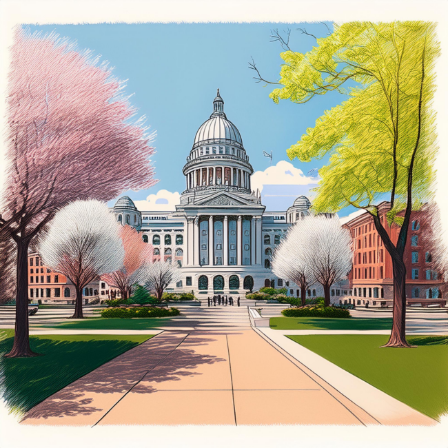 madison wisconsin in the spring